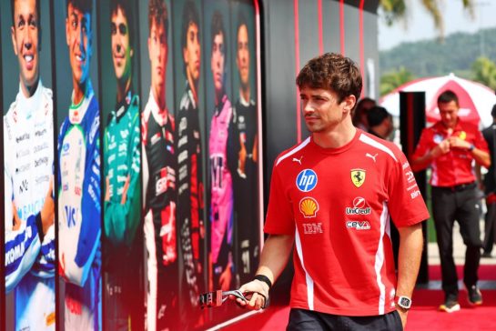 Charles Leclerc (MON) Scuderia Ferrari.
01.10.2026. Formula 1 World Championship, Rd 16, Bahrain Grand Prix, Sepang, Malaysia, Preparations Day.
- www.xpbimages.com, EMail: requests@xpbimages.com © Copyright: Bearne / XPB Images
