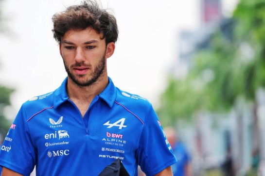 Pierre Gasly (FRA) Alpine F1 Team.
04.10.2026. Formula 1 World Championship, Rd 16, Bahrain Grand Prix, Sepang, Malaysia, Race Day.
- www.xpbimages.com, EMail: requests@xpbimages.com © Copyright: Batchelor / XPB Images