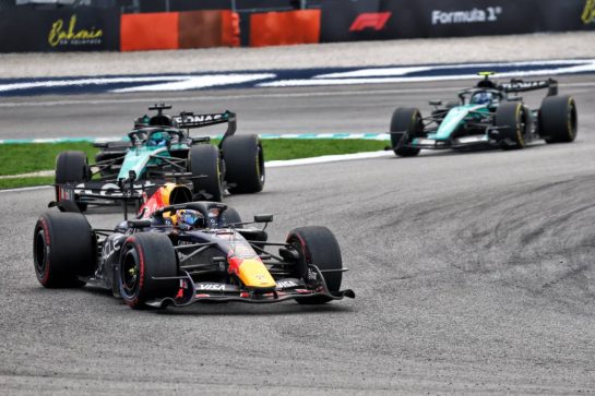 Max Verstappen (NLD) Red Bull Racing RB22.
04.10.2026. Formula 1 World Championship, Rd 16, Bahrain Grand Prix, Sepang, Malaysia, Race Day.
- www.xpbimages.com, EMail: requests@xpbimages.com © Copyright: Bearne / XPB Images