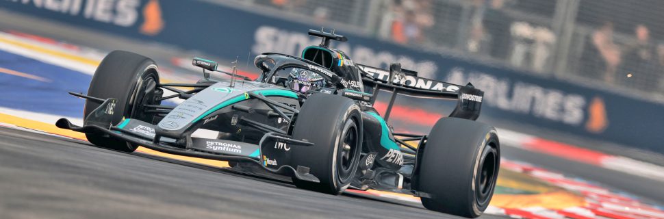 Singapore GP: Russell tops single practice at Marina Bay