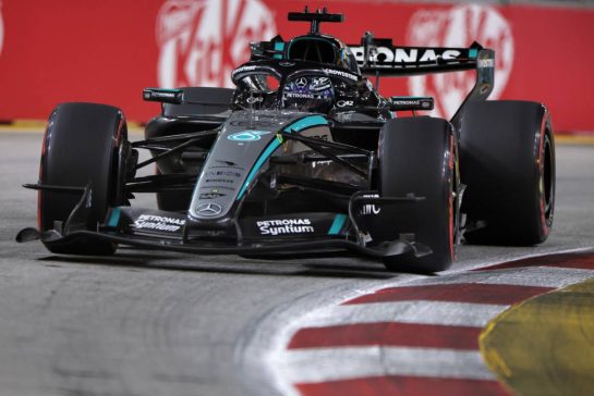 George Russell (GBR) Mercedes AMG Formula One Team W17.
09.10.2026. Formula 1 World Championship, Rd 17, Singapore Grand Prix, Marina Bay Street Circuit, Singapore, Practice and Sprint Qualifying.
- www.xpbimages.com, EMail: requests@xpbimages.com © Copyright: Coates / XPB Images