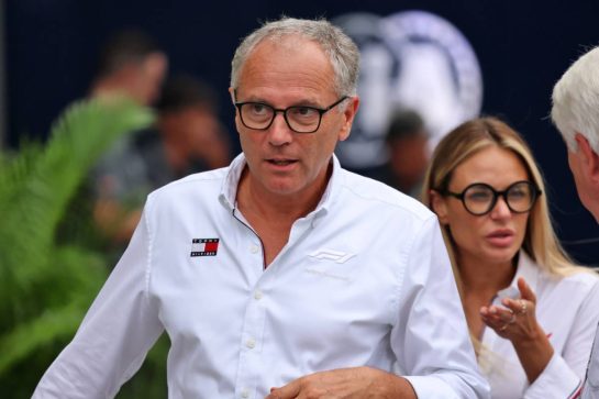 Stefano Domenicali (ITA) Formula One President and CEO.
10.10.2026. Formula 1 World Championship, Rd 17, Singapore Grand Prix, Marina Bay Street Circuit, Singapore, Sprint and Qualifying.
- www.xpbimages.com, EMail: requests@xpbimages.com © Copyright: Batchelor / XPB Images