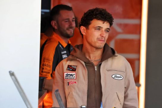 Lando Norris (GBR) McLaren F1 Team.
22.10.2026. Formula 1 World Championship, Rd 18, United States Grand Prix, Austin, United States, Preparations Day.
- www.xpbimages.com, EMail: requests@xpbimages.com © Copyright: Dunbar / XPB Images