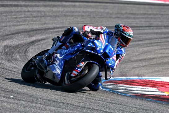 Lorenzo Savadori (ITA) Motorcycle Racer - MotoGP demonstration laps.
23.10.2026. Formula 1 World Championship, Rd 18, United States Grand Prix, Austin, United States, Practice Day.
- www.xpbimages.com, EMail: requests@xpbimages.com © Copyright: Charniaux / XPB Images