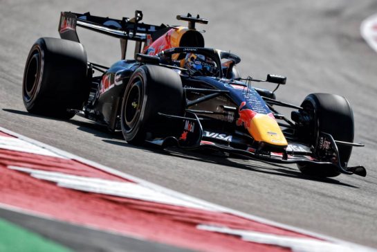 Max Verstappen (NLD) Red Bull Racing RB22.
23.10.2026. Formula 1 World Championship, Rd 18, United States Grand Prix, Austin, United States, Practice Day.
- www.xpbimages.com, EMail: requests@xpbimages.com © Copyright: Charniaux / XPB Images