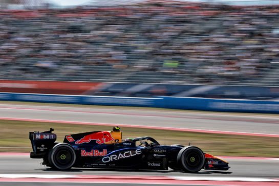Isack Hadjar (FRA) Red Bull Racing RB22.
23.10.2026. Formula 1 World Championship, Rd 18, United States Grand Prix, Austin, United States, Practice Day.
- www.xpbimages.com, EMail: requests@xpbimages.com © Copyright: Charniaux / XPB Images