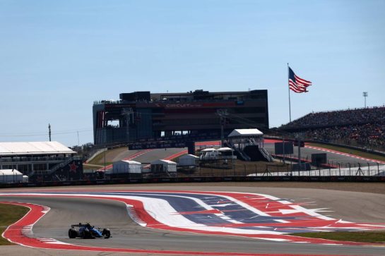 Carlos Sainz (ESP) Williams F1 Team FW48.
23.10.2026. Formula 1 World Championship, Rd 18, United States Grand Prix, Austin, United States, Practice Day.
- www.xpbimages.com, EMail: requests@xpbimages.com © Copyright: Patching / XPB Images