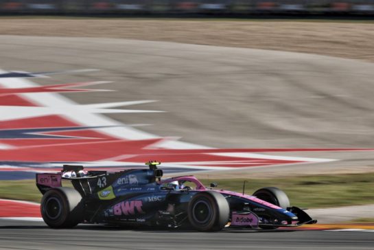 Franco Colapinto (ARG) Alpine F1 Team A526.
23.10.2026. Formula 1 World Championship, Rd 18, United States Grand Prix, Austin, United States, Practice Day.
- www.xpbimages.com, EMail: requests@xpbimages.com © Copyright: Dunbar / XPB Images