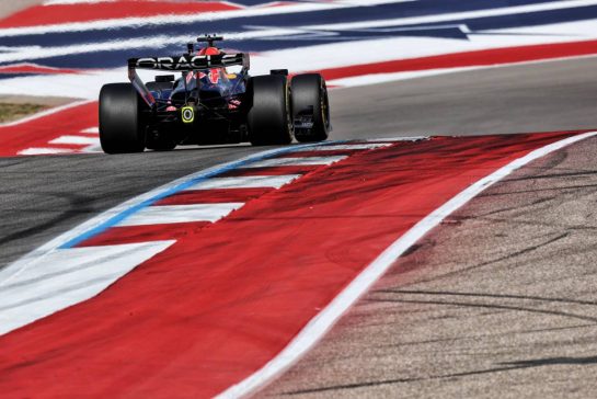 Max Verstappen (NLD) Red Bull Racing RB22.
24.10.2026. Formula 1 World Championship, Rd 18, United States Grand Prix, Austin, United States, Qualifying Day.
- www.xpbimages.com, EMail: requests@xpbimages.com © Copyright: Moy / XPB Images