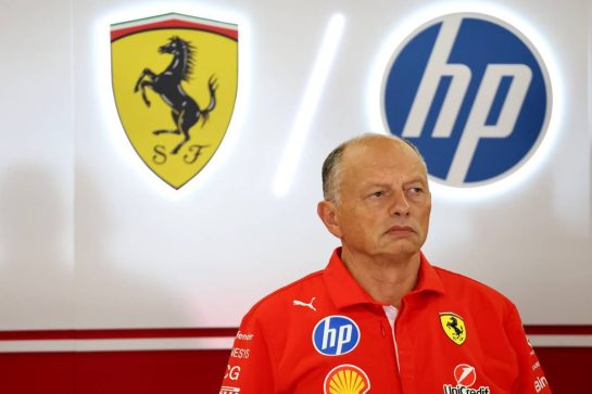Frederic Vasseur (FRA) Scuderia Ferrari Team Principal.
24.10.2026. Formula 1 World Championship, Rd 18, United States Grand Prix, Austin, United States, Qualifying Day.
- www.xpbimages.com, EMail: requests@xpbimages.com © Copyright: Batchelor / XPB Images