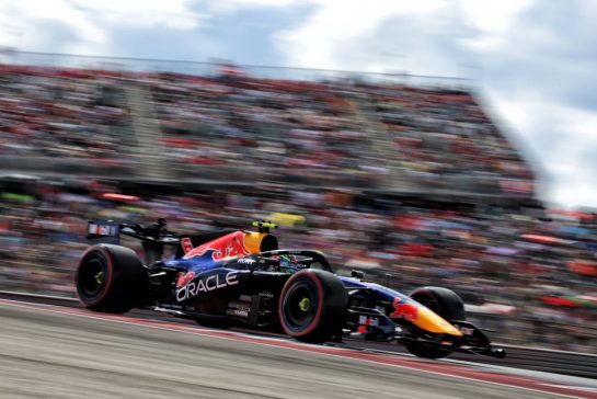 Isack Hadjar (FRA) Red Bull Racing RB22.
24.10.2026. Formula 1 World Championship, Rd 18, United States Grand Prix, Austin, United States, Qualifying Day.
- www.xpbimages.com, EMail: requests@xpbimages.com © Copyright: Moy / XPB Images