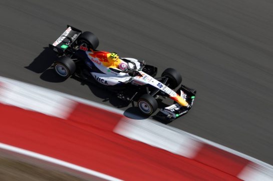 Liam Lawson (NZL) Racing Bulls Formula One Team VCARB 03.
24.10.2026. Formula 1 World Championship, Rd 18, United States Grand Prix, Austin, United States, Qualifying Day.
- www.xpbimages.com, EMail: requests@xpbimages.com © Copyright: Rew / XPB Images