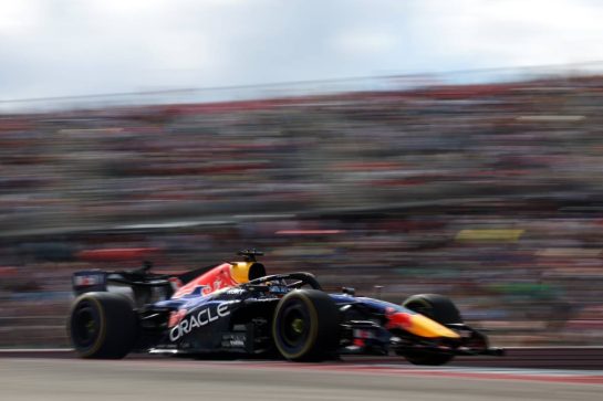 Max Verstappen (NLD) Red Bull Racing RB22.
24.10.2026. Formula 1 World Championship, Rd 18, United States Grand Prix, Austin, United States, Qualifying Day.
- www.xpbimages.com, EMail: requests@xpbimages.com © Copyright: Dunbar / XPB Images