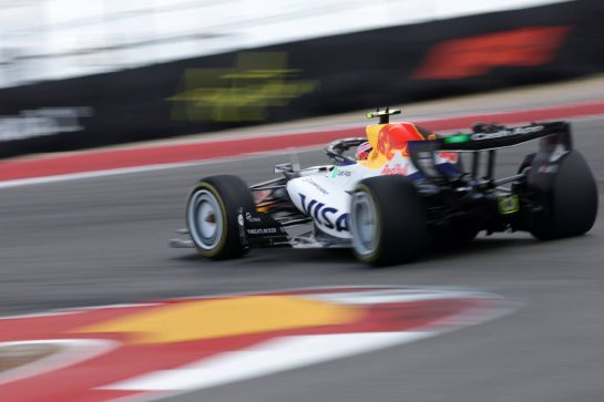 Liam Lawson (NZL) Racing Bulls Formula One Team VCARB 03.
24.10.2026. Formula 1 World Championship, Rd 18, United States Grand Prix, Austin, United States, Qualifying Day.
- www.xpbimages.com, EMail: requests@xpbimages.com © Copyright: Dunbar / XPB Images