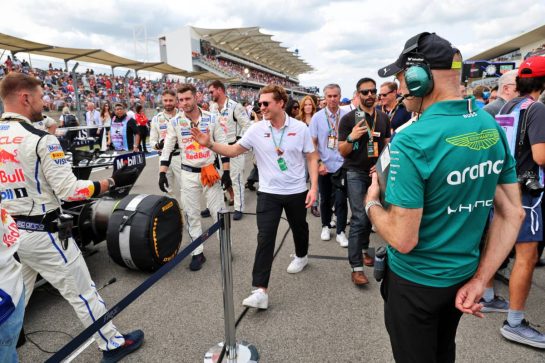 Adrian Newey (GBR) Aston Martin F1 Team, Team Principal on the grid.
25.10.2026. Formula 1 World Championship, Rd 18, United States Grand Prix, Austin, United States, Race.
- www.xpbimages.com, EMail: requests@xpbimages.com © Copyright: Batchelor / XPB Images