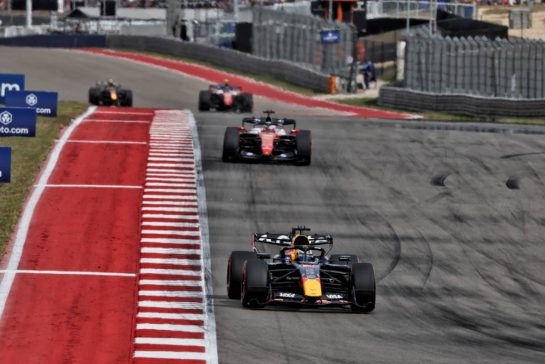 Max Verstappen (NLD) Red Bull Racing RB22.
25.10.2026. Formula 1 World Championship, Rd 18, United States Grand Prix, Austin, United States, Race.
- www.xpbimages.com, EMail: requests@xpbimages.com © Copyright: Rew / XPB Images