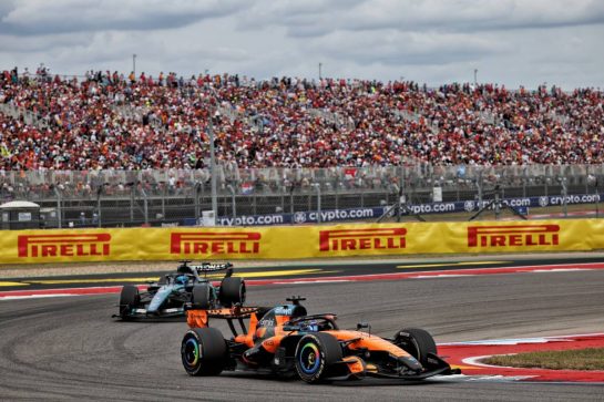 Oscar Piastri (AUS) McLaren F1 Team MCL40.
25.10.2026. Formula 1 World Championship, Rd 18, United States Grand Prix, Austin, United States, Race.
- www.xpbimages.com, EMail: requests@xpbimages.com © Copyright: Rew / XPB Images