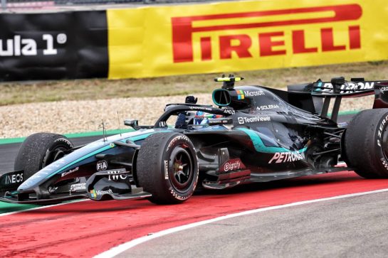 Race winner Andrea Kimi Antonelli (ITA) Mercedes AMG Formula One Team W17 celebrates at the end of the race.
25.10.2026. Formula 1 World Championship, Rd 18, United States Grand Prix, Austin, United States, Race.
- www.xpbimages.com, EMail: requests@xpbimages.com © Copyright: Batchelor / XPB Images