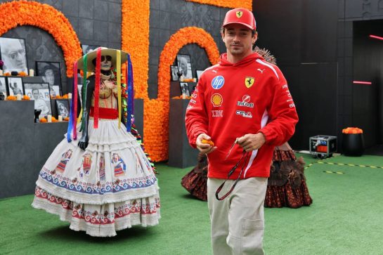 Charles Leclerc (MON) Scuderia Ferrari.
29.10.2026. Formula 1 World Championship, Rd 19, Mexico City Grand Prix, Mexico City, Mexico, Preparations Day.
- www.xpbimages.com, EMail: requests@xpbimages.com © Copyright: Moy / XPB Images