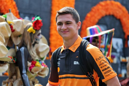 Leonardo Fornaroli (ITA) McLaren F1 Team Reserve Driver.
29.10.2026. Formula 1 World Championship, Rd 19, Mexico City Grand Prix, Mexico City, Mexico, Preparations Day.
- www.xpbimages.com, EMail: requests@xpbimages.com © Copyright: Moy / XPB Images