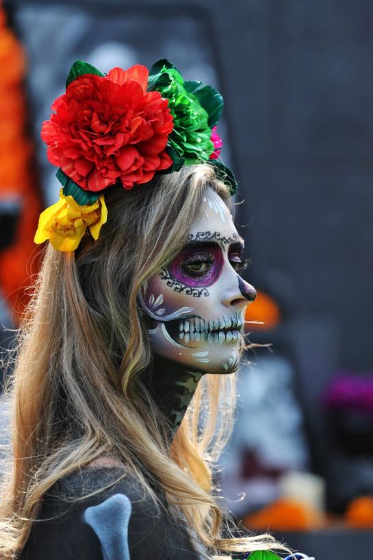 Paddock atmosphere - Day of the Dead.
29.10.2026. Formula 1 World Championship, Rd 19, Mexico City Grand Prix, Mexico City, Mexico, Preparations Day.
- www.xpbimages.com, EMail: requests@xpbimages.com © Copyright: Moy / XPB Images