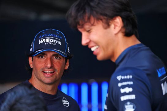 (L to R): Carlos Sainz (ESP) Williams F1 Team and Alexander Albon (THA) Williams F1 Team.
29.10.2026. Formula 1 World Championship, Rd 19, Mexico City Grand Prix, Mexico City, Mexico, Preparations Day.
- www.xpbimages.com, EMail: requests@xpbimages.com © Copyright: Patching / XPB Images