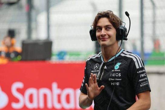 George Russell (GBR) Mercedes AMG Formula One Team.
30.10.2026. Formula 1 World Championship, Rd 19, Mexico City Grand Prix, Mexico City, Mexico, Practice Day.
- www.xpbimages.com, EMail: requests@xpbimages.com © Copyright: Batchelor / XPB Images
