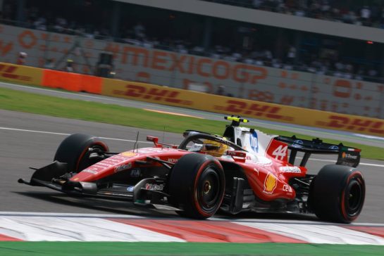 Lewis Hamilton (GBR) Scuderia Ferrari SF-26.
30.10.2026. Formula 1 World Championship, Rd 19, Mexico City Grand Prix, Mexico City, Mexico, Practice Day.
- www.xpbimages.com, EMail: requests@xpbimages.com © Copyright: Charniaux / XPB Images