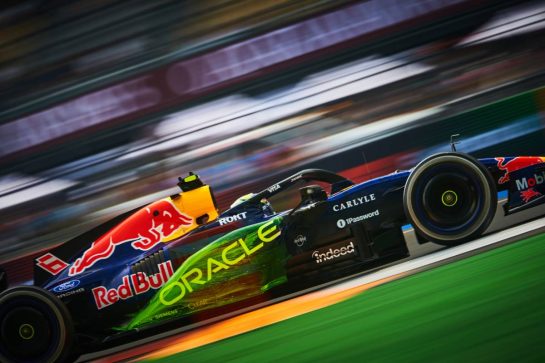 Isack Hadjar (FRA) Red Bull Racing RB22.
30.10.2026. Formula 1 World Championship, Rd 19, Mexico City Grand Prix, Mexico City, Mexico, Practice Day.
- www.xpbimages.com, EMail: requests@xpbimages.com © Copyright: XPB Images