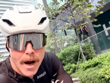 Bottas completes epic 419km ride to Singapore